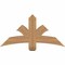 Ekena Millwork Davenport Timber Gable Bracket, Western Red Cedar, 48"W x 24"H x 3 1/2"D x 5 1/2"F, 12/12 Pitch GBW048X24X0406DAV00SWR - alternate 1